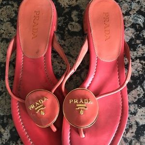 Prada sandals women’s 37 1/2